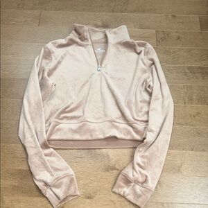 Hollister Cropped Hoodie (Size S)